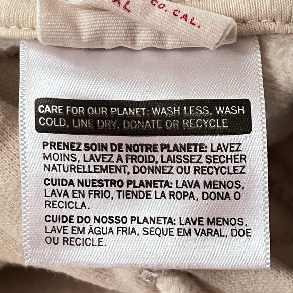 Cream Cropped Dolman Hoodie - Picture 8 of 11